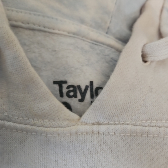 Taylor Swift Womens Taylor Swift Midnights Concert Cozy Blue Tie Dye Hoodie L - Picture 16 of 16